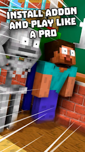 Captura de Pantalla 2 Monster School Map For MCPE android