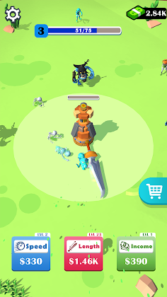 Zombie Cut 3D - Screenshot 1