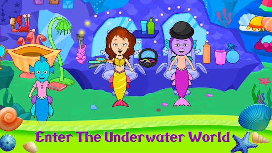 My Tizi Town - Underwater Mermaid Games for Kids 1.0 Screenshots 8