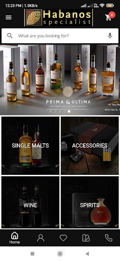 Android application Habanos Specialist Vietnam screenshort