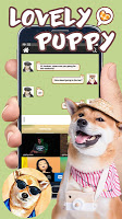 screenshot of Lovely Puppy Theme