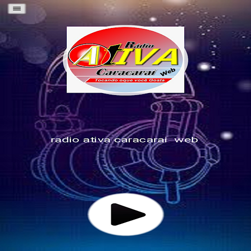 Android application radio ativa caracarai web screenshort