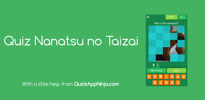 Quiz Nanatsu no Taizai The 7 Deadly Sins