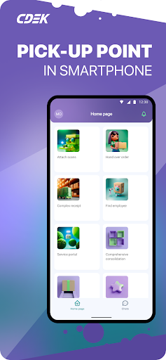 Android application Mobile EC screenshort