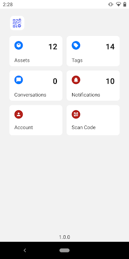 Android application MyTags screenshort