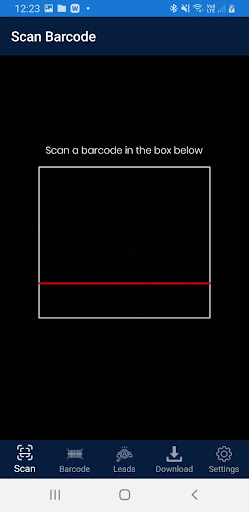 SCS Exhibitor Scanner Screen 2
