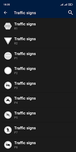 Kenyan traffic rules and signs Screen 3