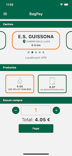 Android application BagPay screenshort