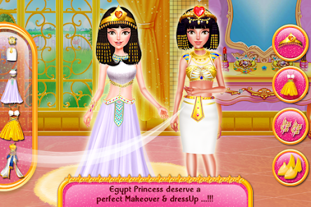 Egypt Princess Dress Up Games Apps On