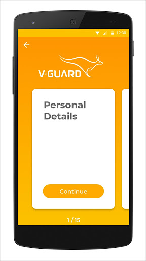 V-Guard Digital Onboarding Screen 3