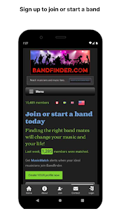 Bandfinder: Join, start a band