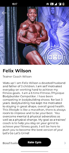 GrindFlex Fitness Screen 3