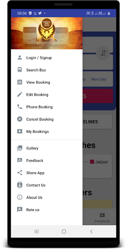 Android application Shekhawat Rinku Travels screenshort