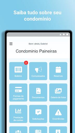 Android application USE Administradora screenshort