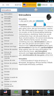 Portuguese bestdict Screenshot