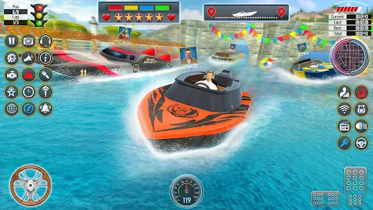 game balap perahu cepat
