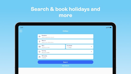 TUI Holidays & Travel App Screenshot
