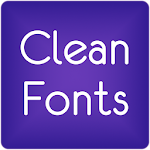 Fonts Clean for FlipFont® Free Apk
