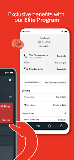 Screenshot of LifeMiles