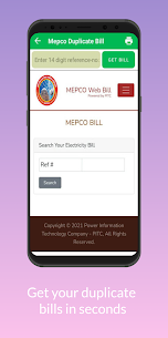 MEPCO Bill Check APK – Now Check Your Electricity Bills at Home 5