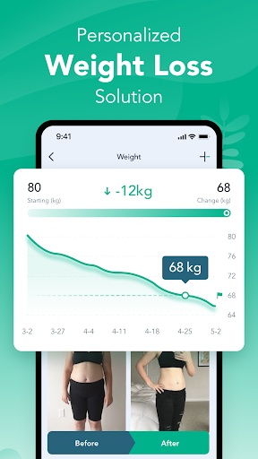 Screenshot of Calorie Counter & Weight Loss