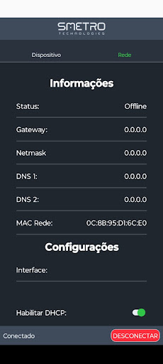 Android application Smetro Link screenshort
