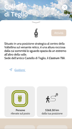 Android application ScopriTeglio screenshort