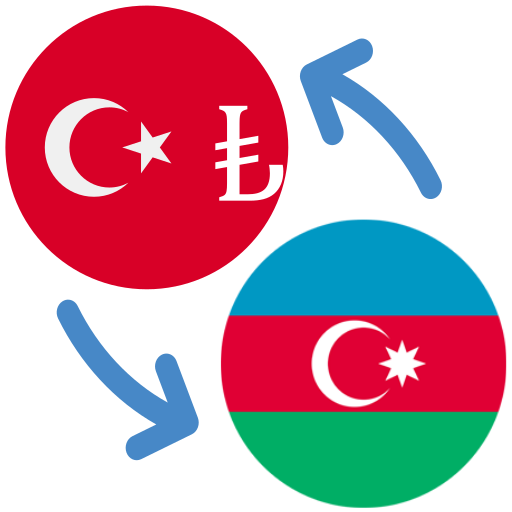 Turkish lira Azerbaijani manat  Icon