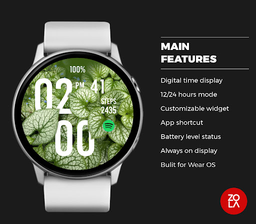 Botanical Watch Face Screen 2