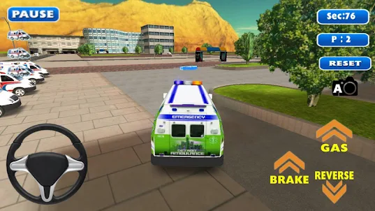 3D Ambulance Rescue Simulator