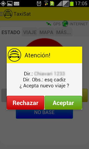 Taxisat para Conductor Screen 2