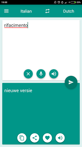 Dutch-Italian Translator Screen 3