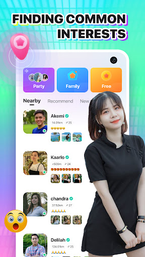 Android application Timo Club - video & voice chat screenshort