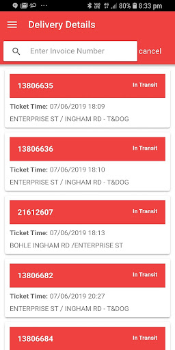 eZyBiz - Mobile app Screen 2