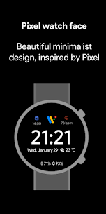 Pixel Minimal Watch Face MOD APK (Premium Unlocked) 1