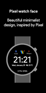 Pixel Minimal Watch Face Watch Faces for WearOS v2.0.8 Premium APK