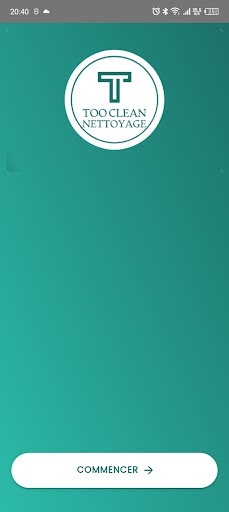 Android application Too Clean Nettoyage screenshort