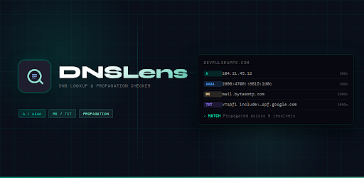 DNSLens - DNS Lookup