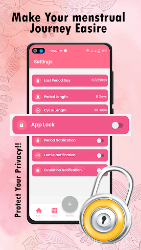 I Am She - Period Tracker Screen 3