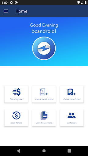 Android application EBizCharge Mobile screenshort