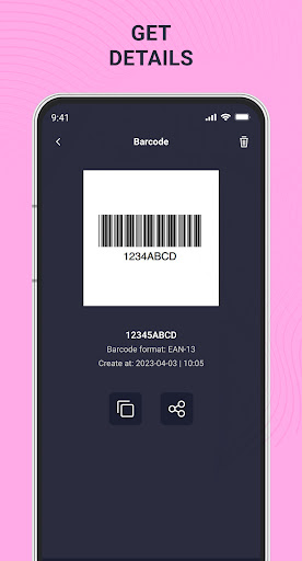 QR Code & Barcode Scanner App Screen 3