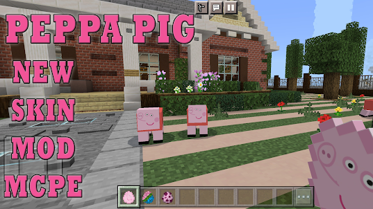 Peppa pig Minecraft 모드 게임