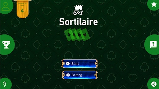 Android application Sortilaire screenshort