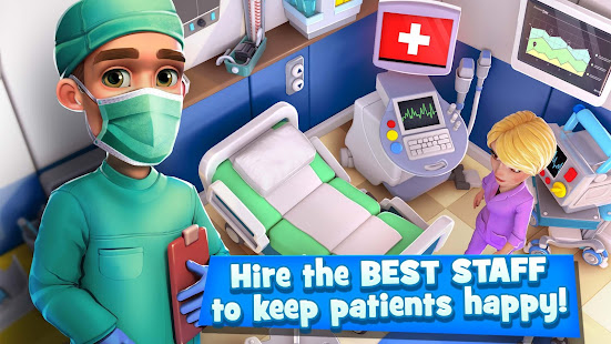 Скачать игру Dream Hospital - Health Care Manager Simulator для Android бесплатно