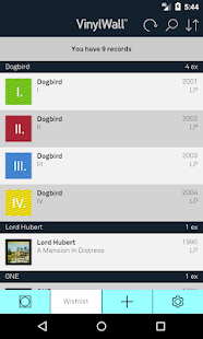 VinylWall - Your Music Library Screenshot