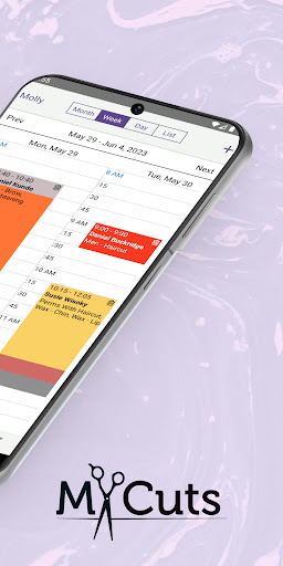 MyCuts - Business Booking App Screen 2