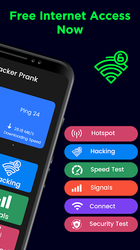 WiFi Password Hacker Prank Screen 2
