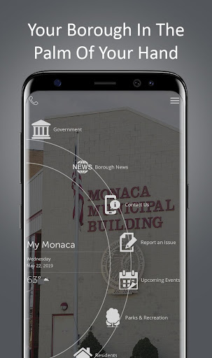 Android application Monaca Now screenshort
