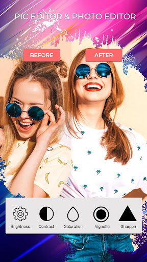 Android application photo editor & collage maker screenshort