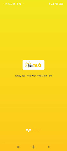 Android application Hey Moje Taxi screenshort